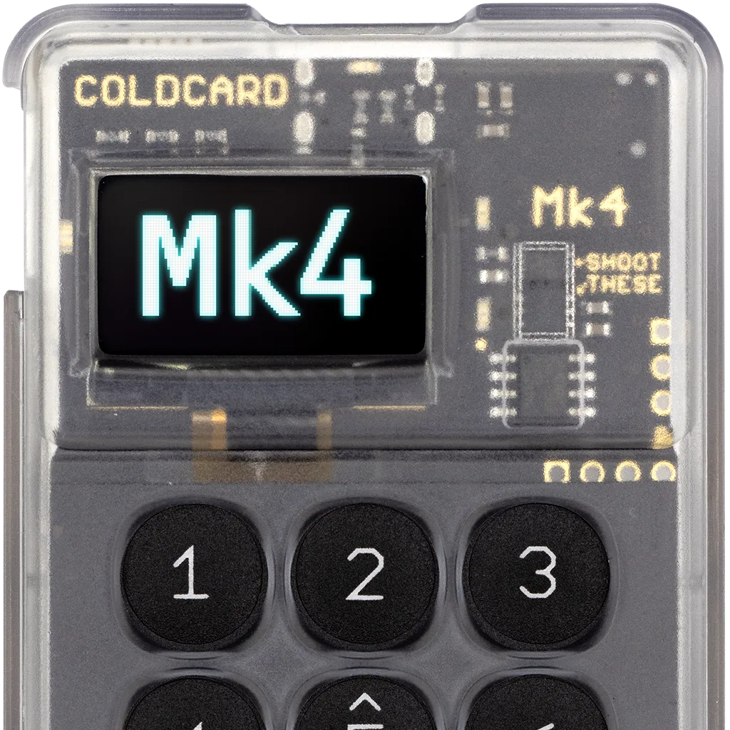 COLDCARD Mk4 Early-Bird reservation ( $40 OFF) starts now.