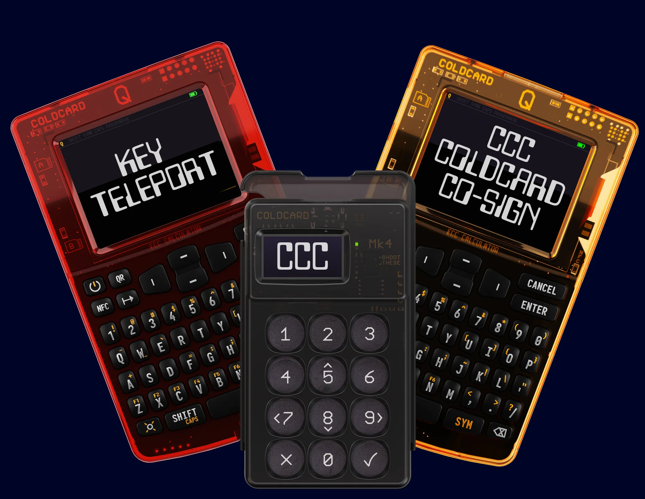Coldcard Cosign and Key Teleport