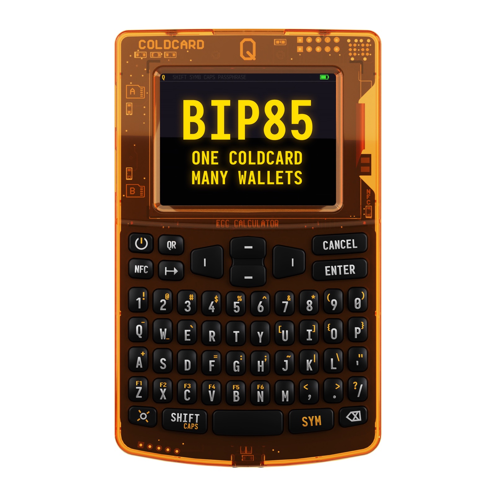 One COLDCARD, Many Wallets: Better Backups with BIP-85