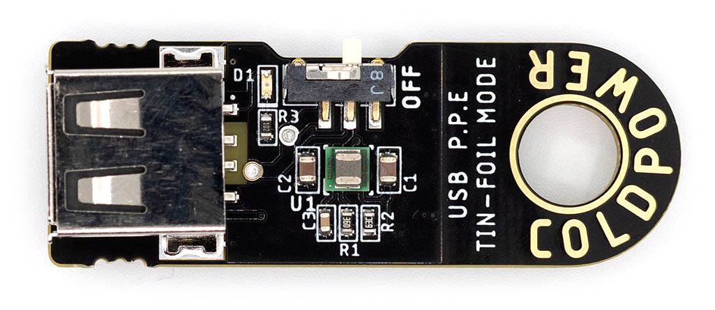 COLDPOWER USB power from 9volt - USB Condom