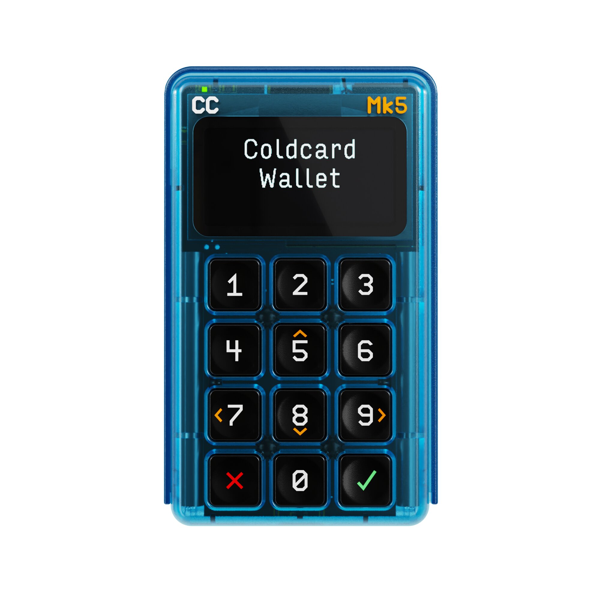 COLDCARD Mk5 in Blue