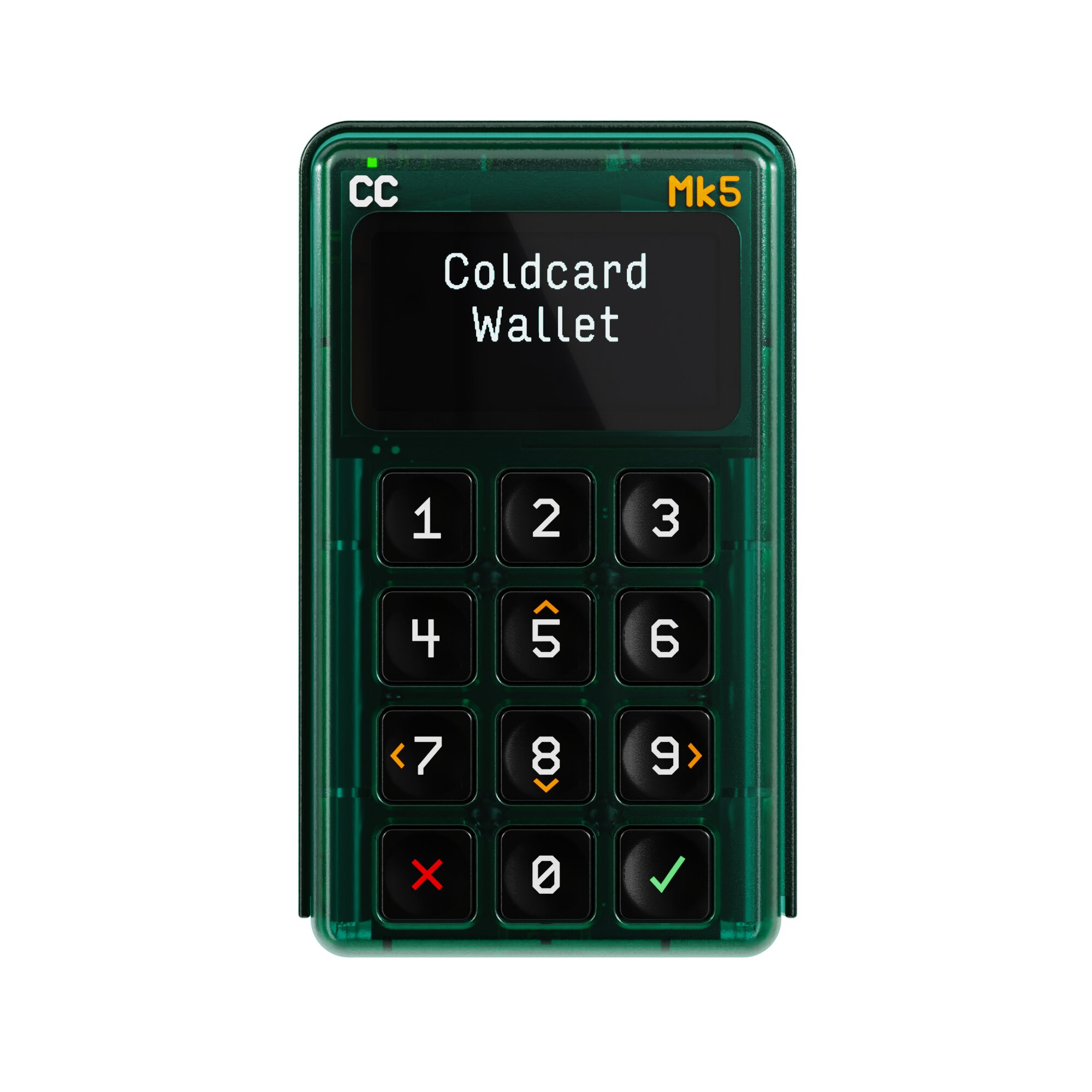 COLDCARD Mk5 in Jade