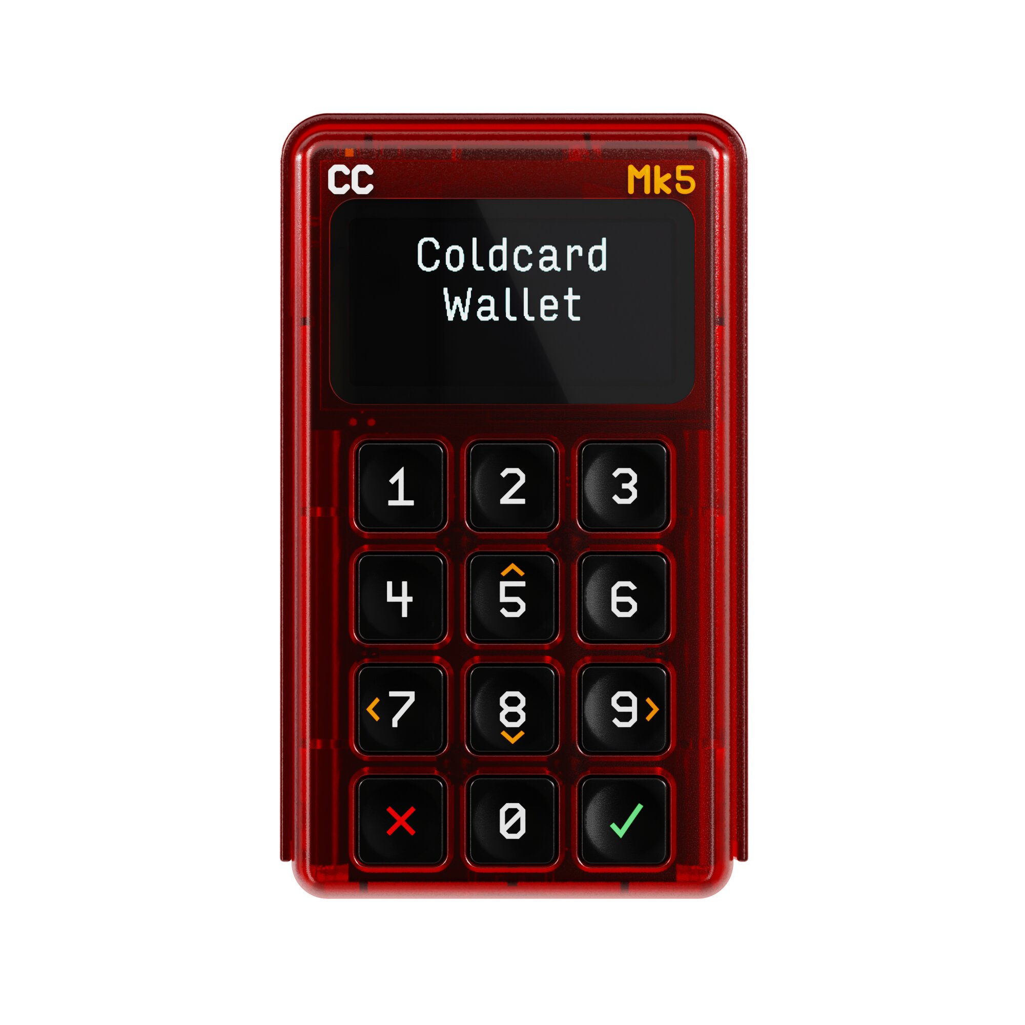 COLDCARD Mk5 in Red