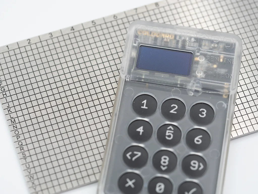 Seedplate Metal Bitcoin Backup